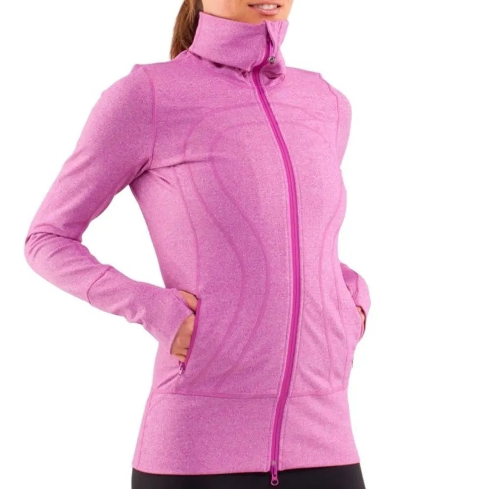 Lululemon In Stride Jacket Heathered Ultra Violet - Image 4