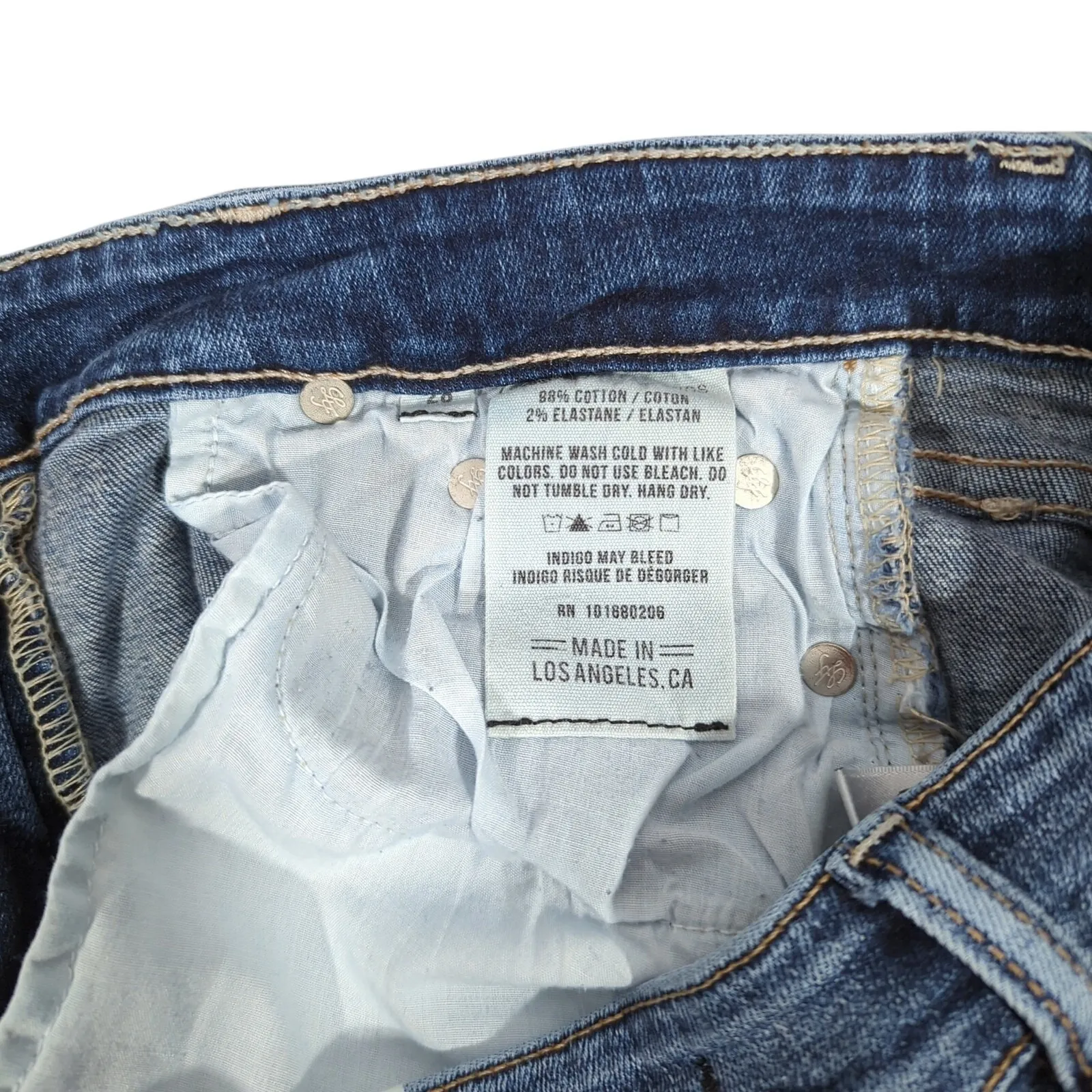 Lovers + Friends Mason High Rise Distressed Skinny Jeans‎ 28 - Image 7