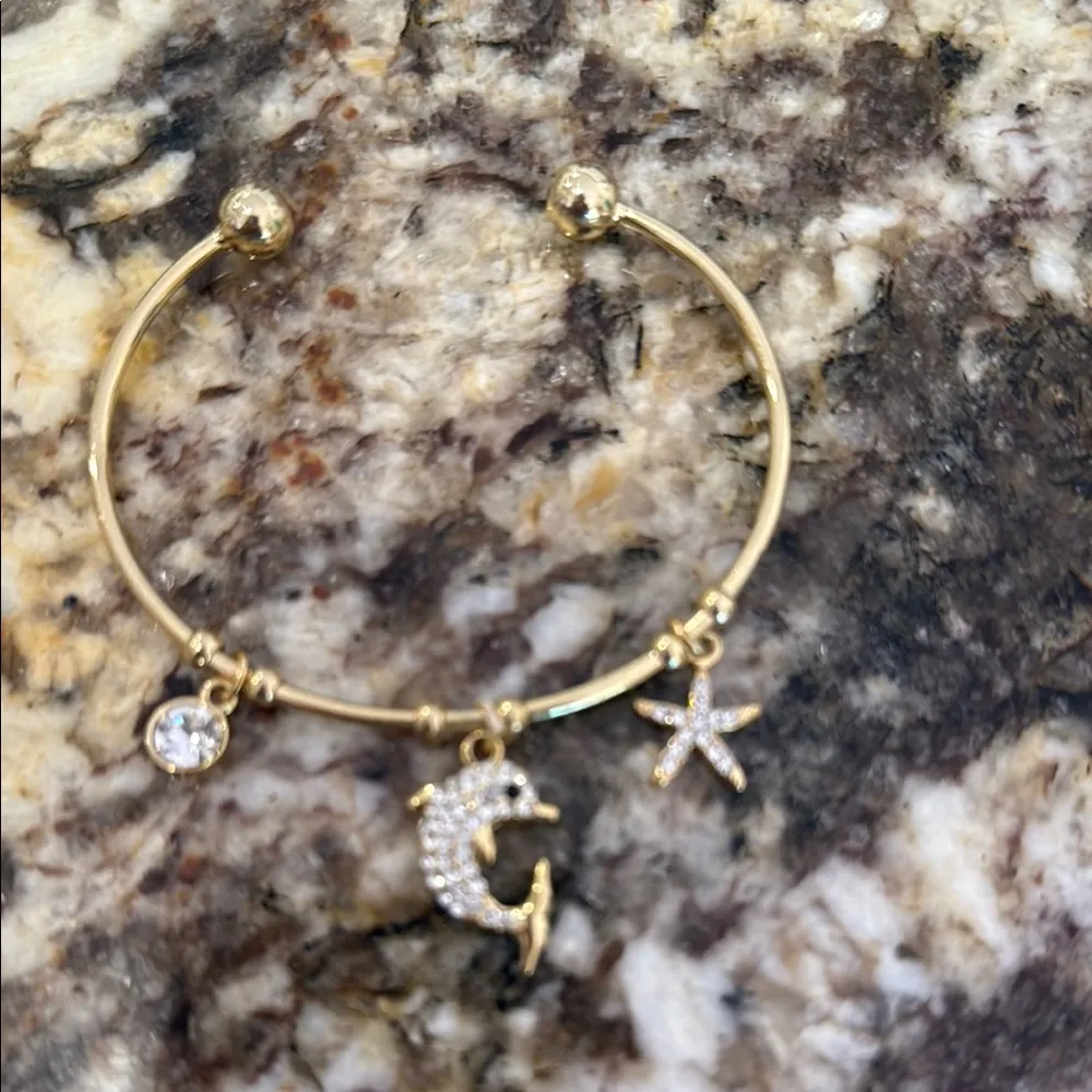 Gold Charm bracelets - Image 3