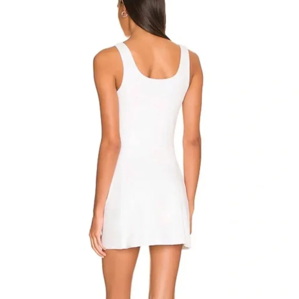 Splits59 Martina Rigor White Court Activewear Mini Dress Small $168 - Image 2