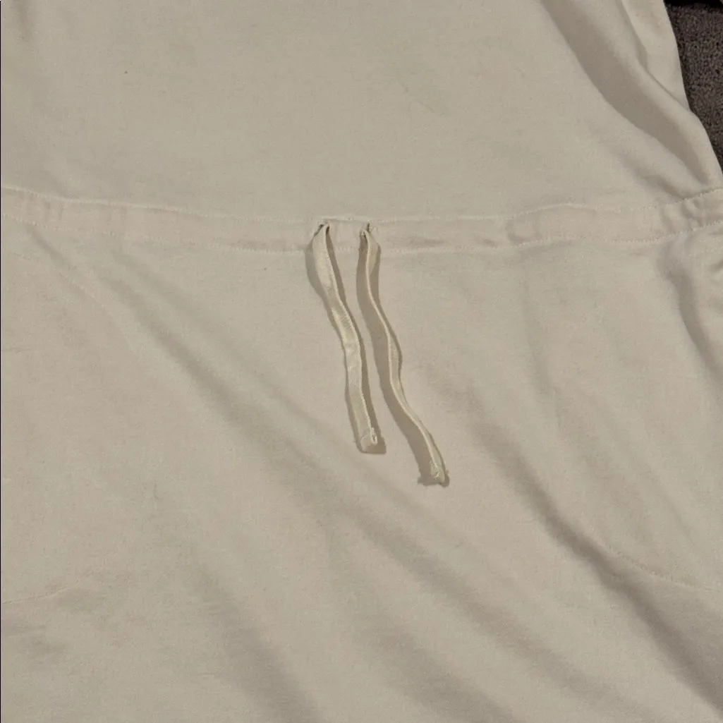 Columbia Cream Sweat Drawstring Dress SIZE L - Image 2