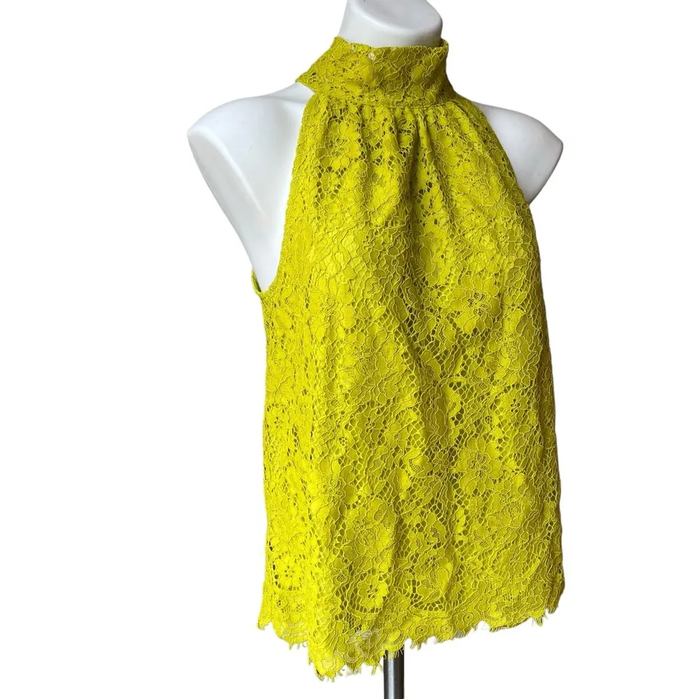 J. Crew Lace Halter Top, Sz S - Image 5
