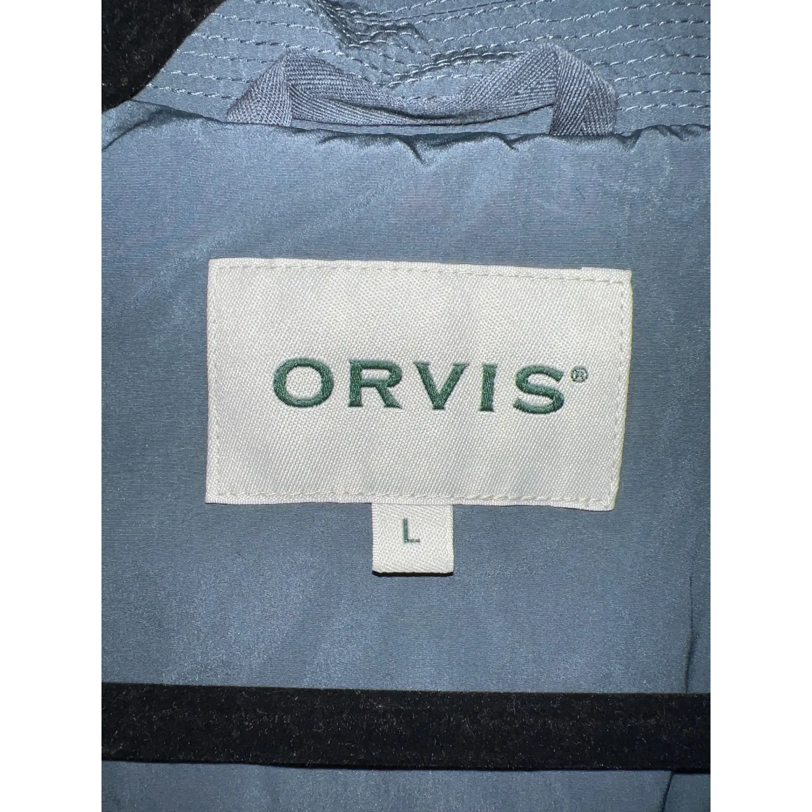 Orvis  Lightweight Packable Travel Jacket Women's Large Gray‎ EUC - Image 8
