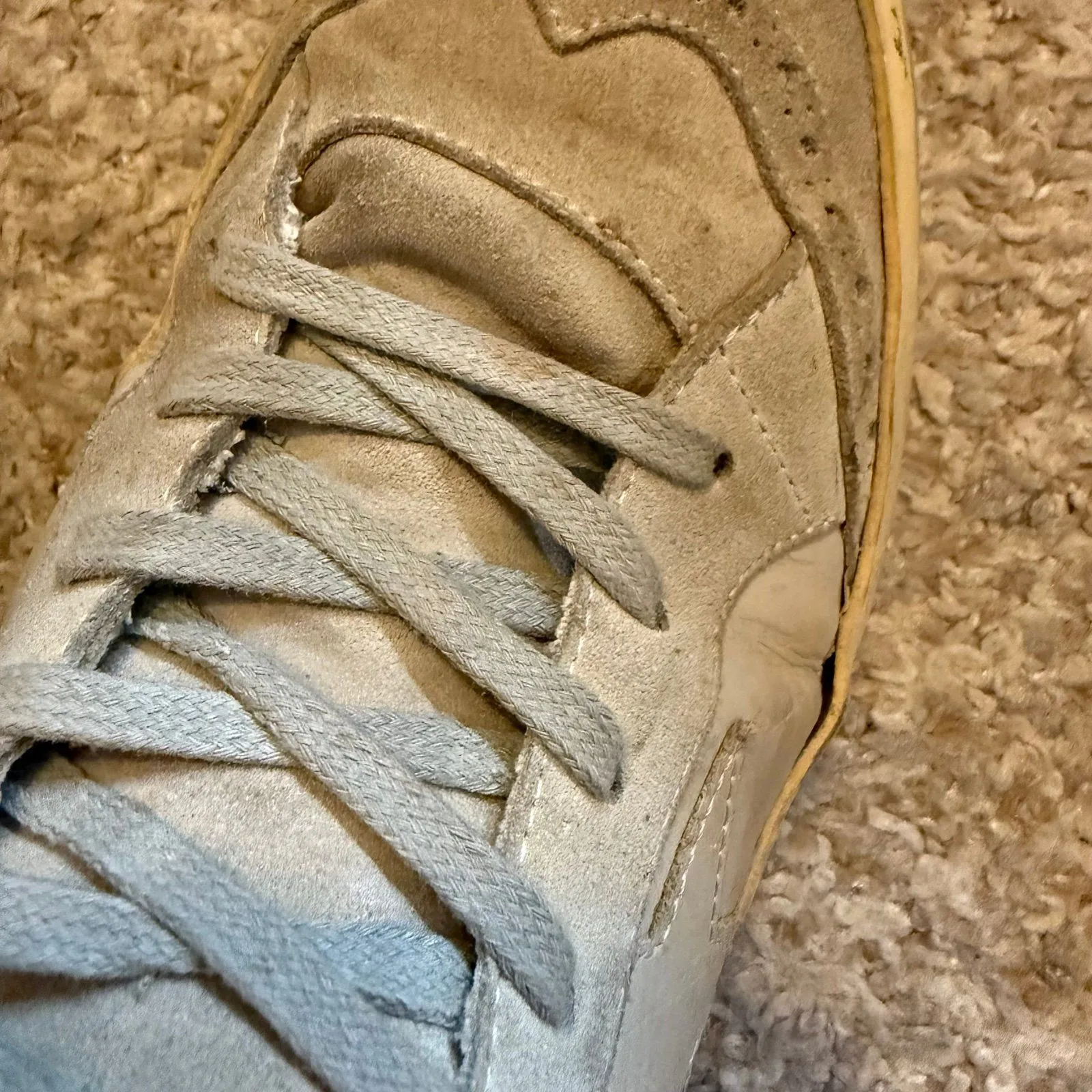 Midstar Grey Suede Midtop Sneakers Size Eu 39 or 8.5 Women’s - Image 12