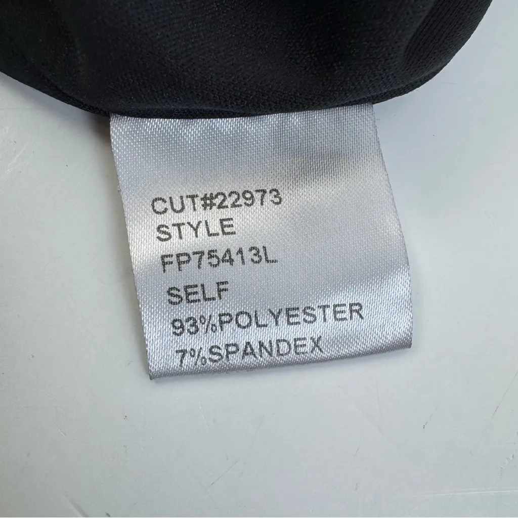 Tadashi Collection / Tadashi Shoji Black Formal Evening Gown Size M Ruched - Image 12