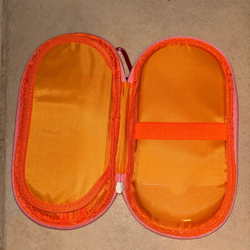 Laura Ashley Pink and Green Floral Pouch - Image 3