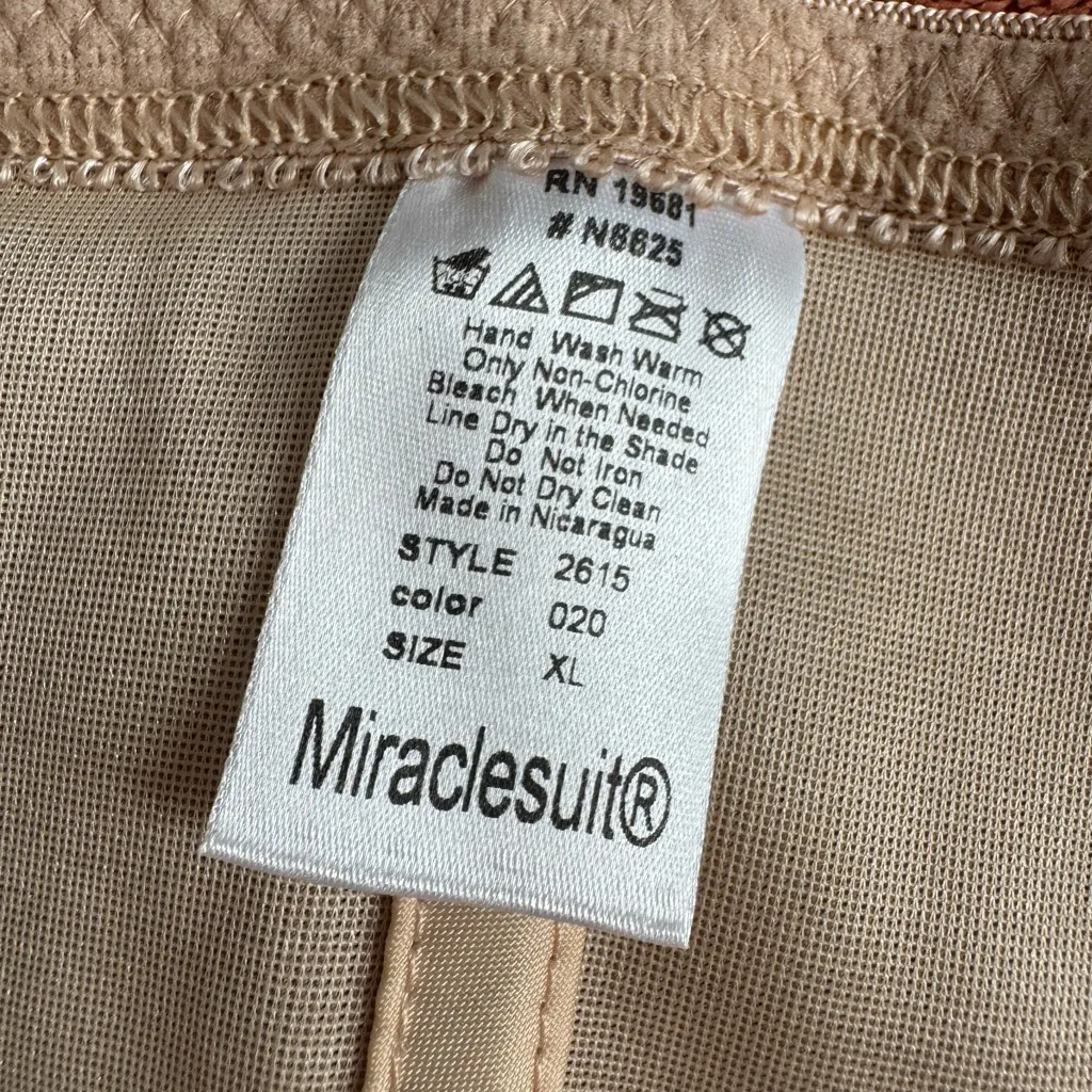 Miraclesuit Beige Shapewear waist trainer‎ XL - Image 3