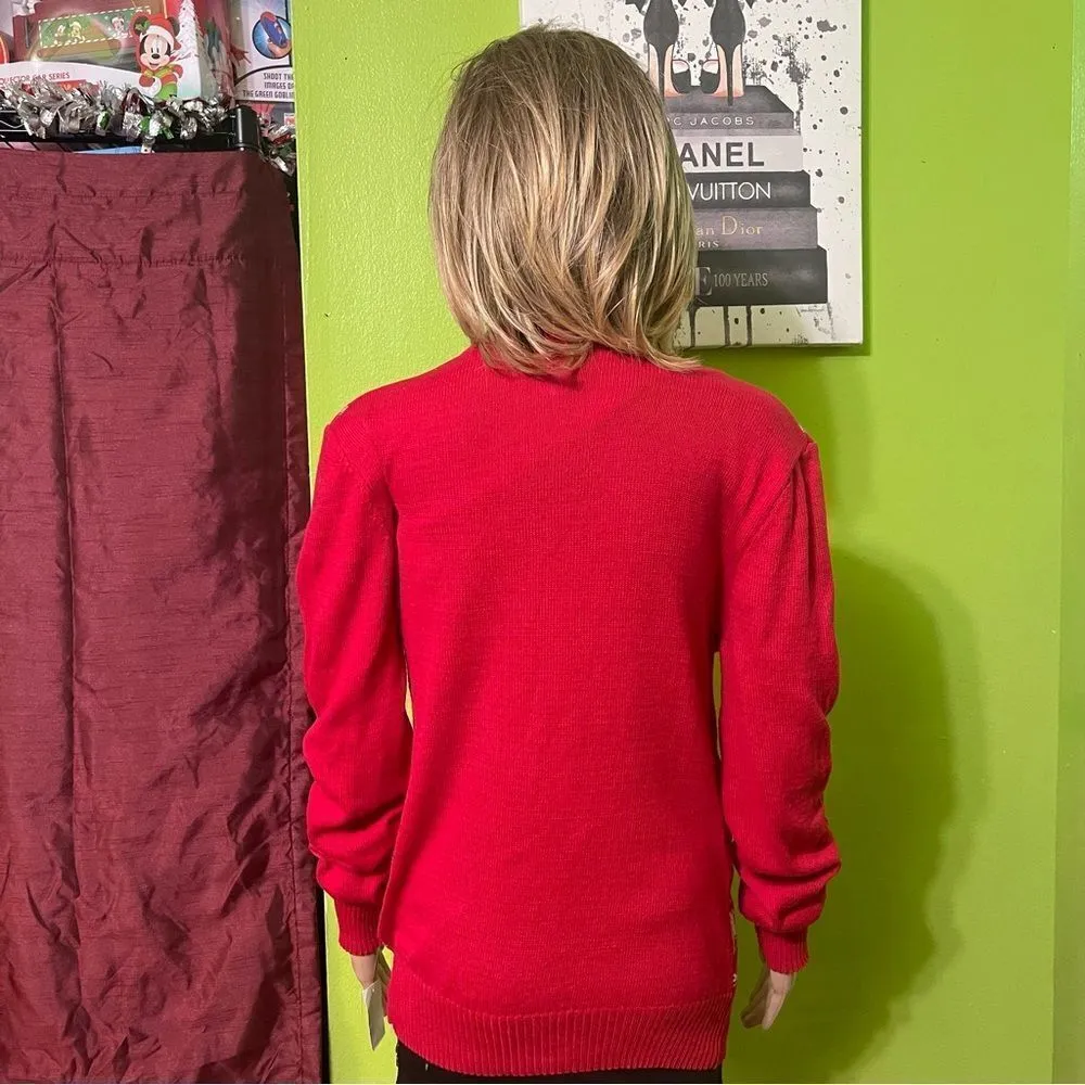 A Christmas Story Sweater S Red - Image 2