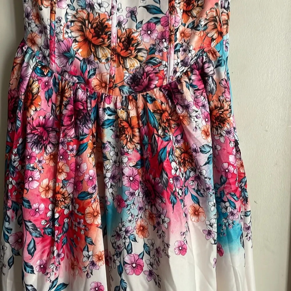 Agua Bendita Revolve Blooming Dress in Doux Floral - Image 7