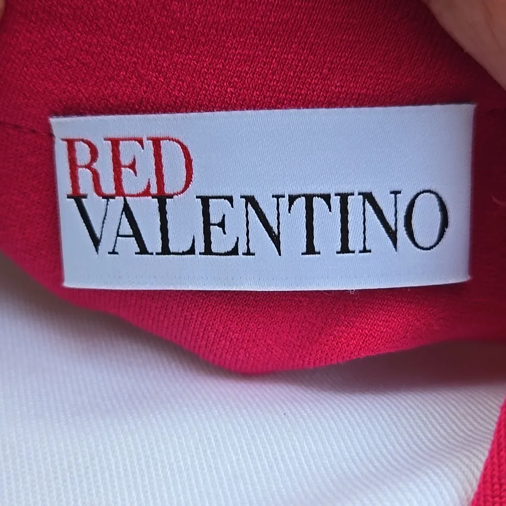 Red Valentino Bow-Waist Sleeveless Dress- Macaroon Size S - Image 4