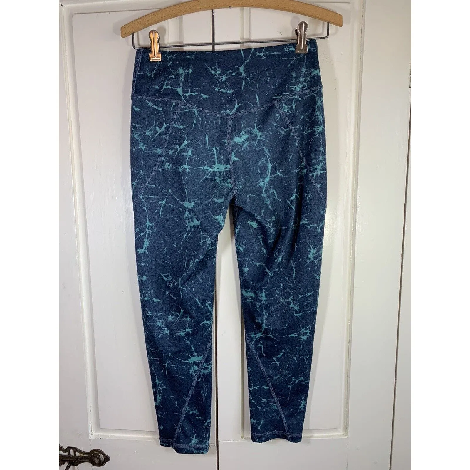 Patagonia Leggings Womens Small Patterned Stretch‎ Compression Gorpcore Hike - Image 2