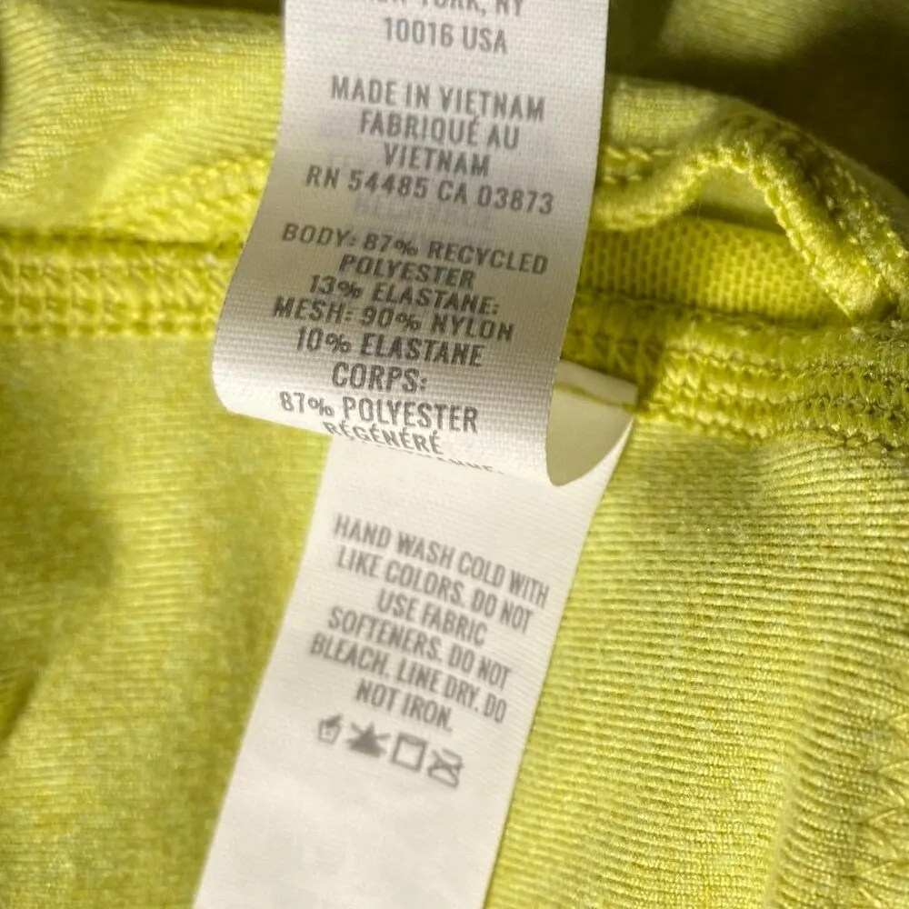 Aerie Offline Sports Bra Lime Green Padded Yoga Pilates Size Large The Hugger - Image 6