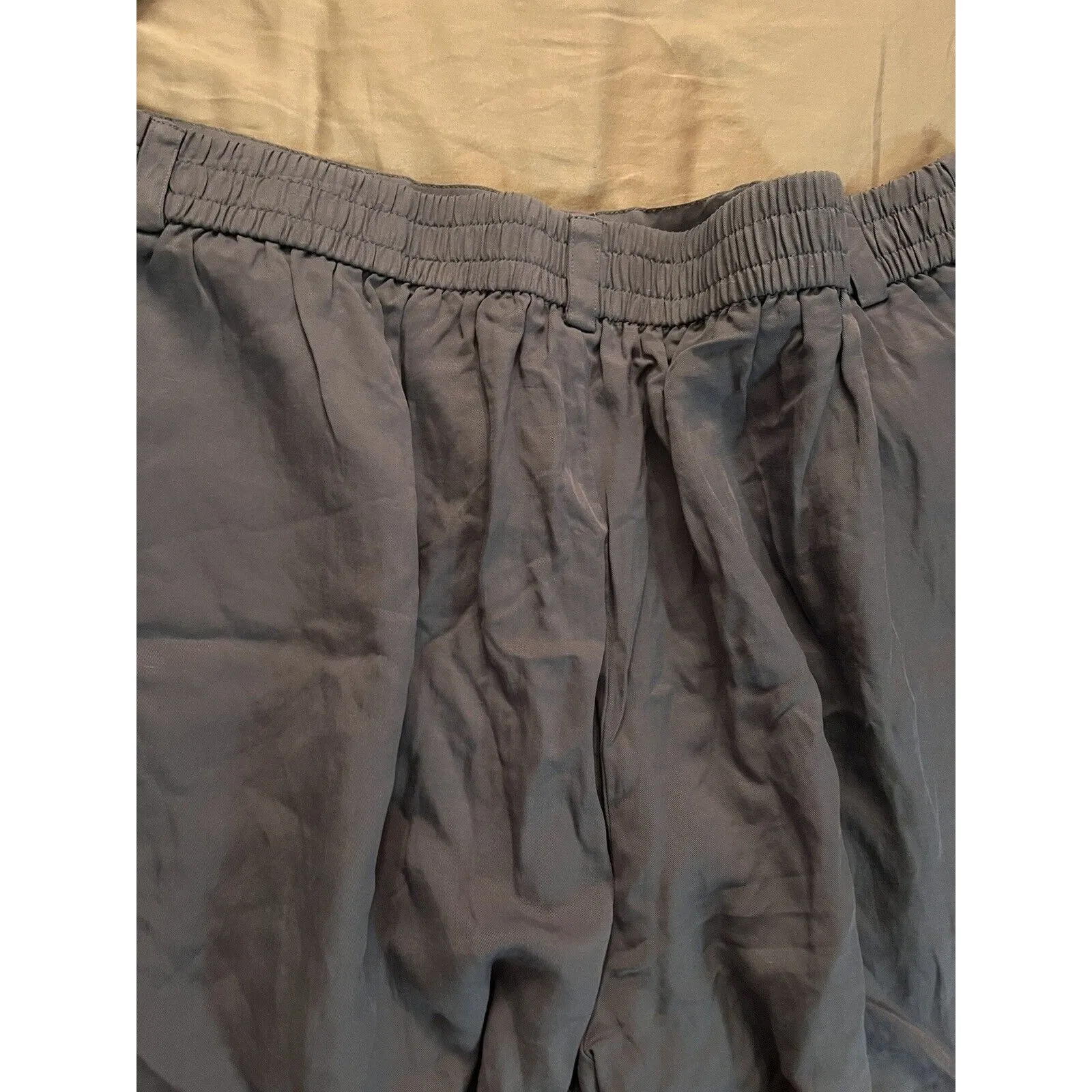 TORRID Slate Blue Linen 5 Inch Shorts Size 22 - Image 7