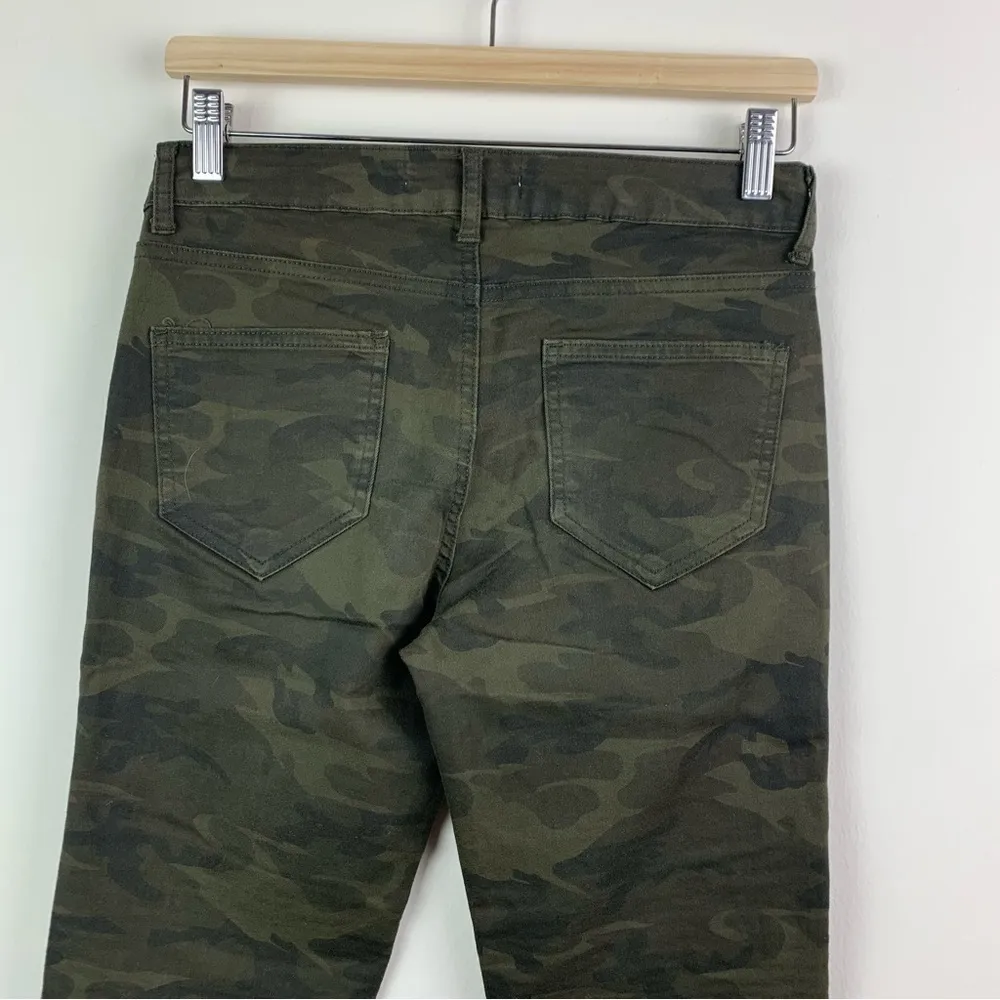 Zara Camo Print Military Skinny Jeans 4 - Image 6