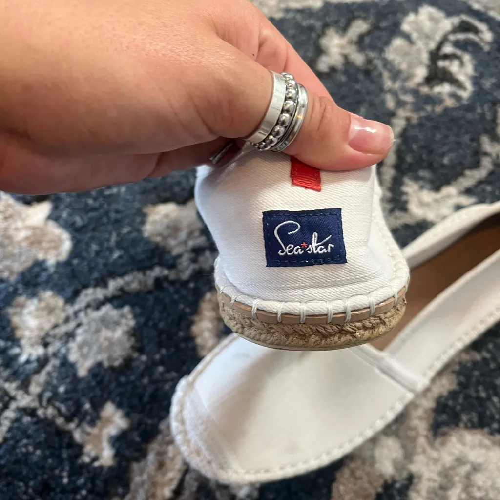 Sea Star Women’s Beachcomber Espadrille White Size 9 - Image 2