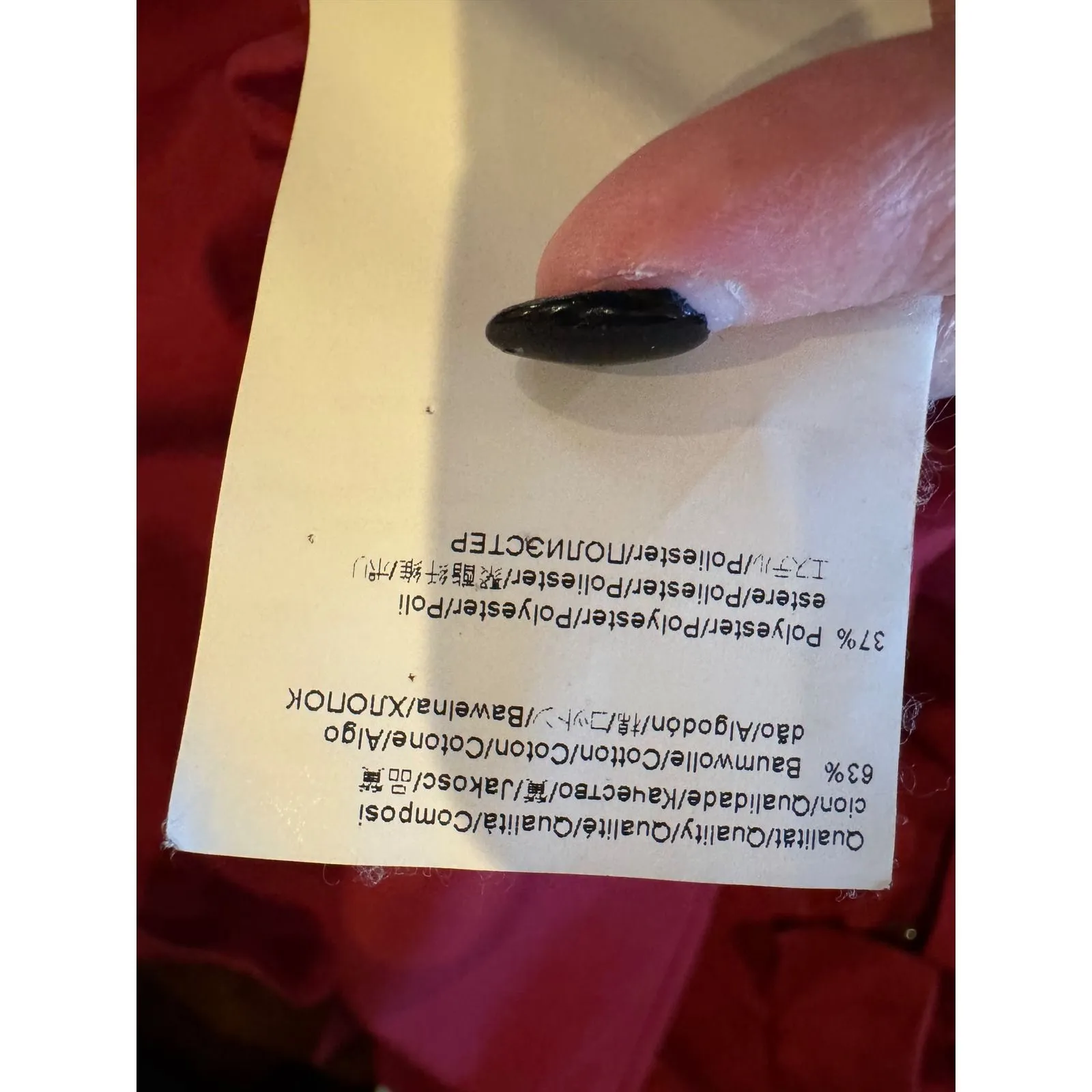 Hugo Boss‎ Shirt Women 4 Red Cap Sleeve Ruffle Front Button Down Preppy Luxury - Image 13