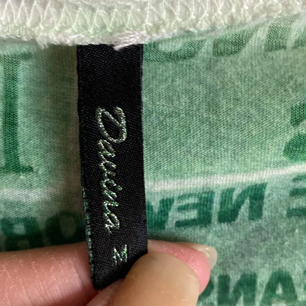 New Orleans tee shirt! Size medium Green - Image 4