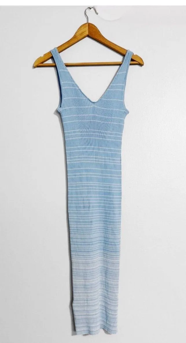 Dana Ombre Striped Midi Dress - Image 7