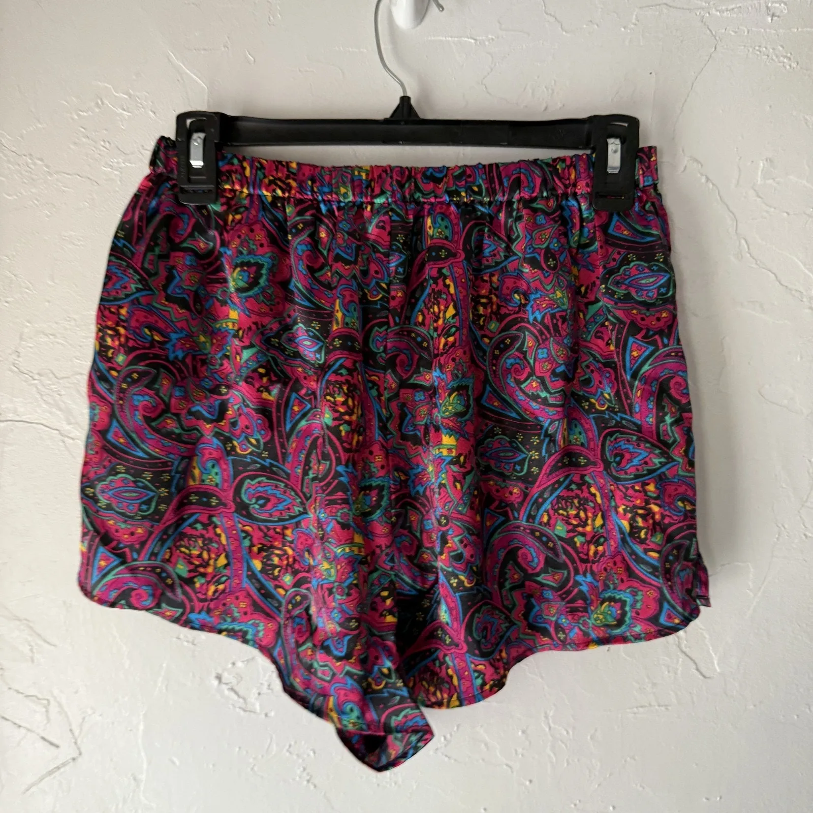 Paisley Tank Top Shorts Set‎ Womens Medium Boho Festival Camisole Lounge Outfit - Image 9