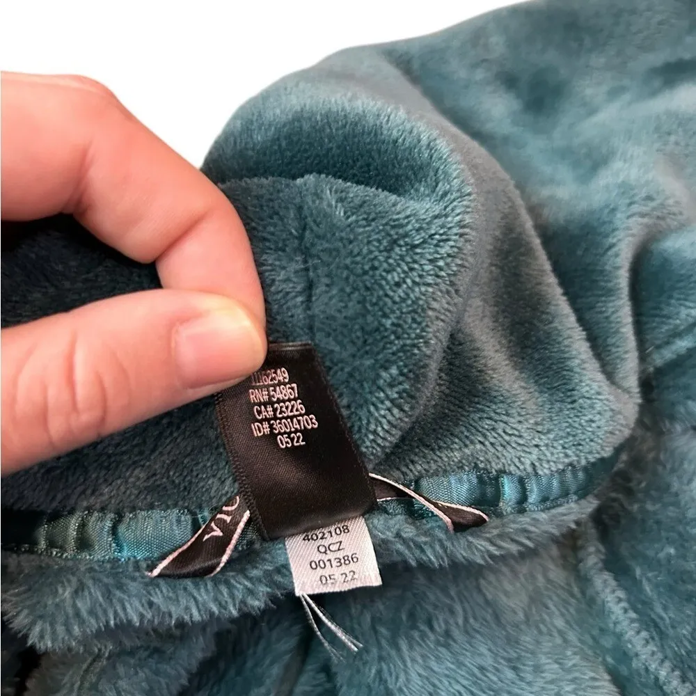 Victoria's Secret Plush Women's Robe XS/S dark green - Image 5