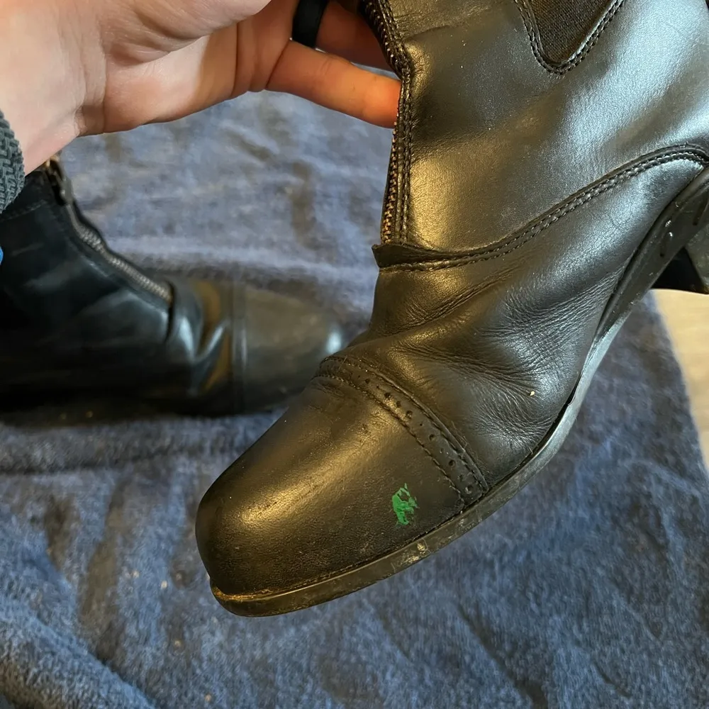 Leather Zip Paddock Boots - Image 6