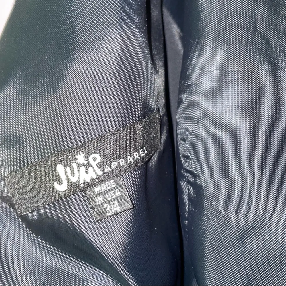 NEW Jump Apparel Size 3/4 Mini Dress Babydoll Black Silver Tulle Y2K Hoco 90s - Image 7