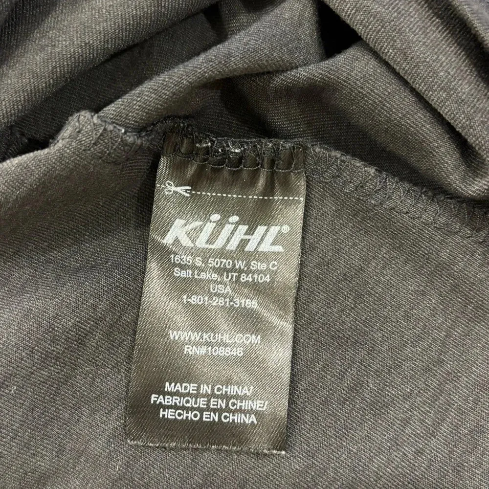 Kuhl Harmony Tank Midi Athletic Dress Charcoal Gray Active Wear Athleisure - Image 10
