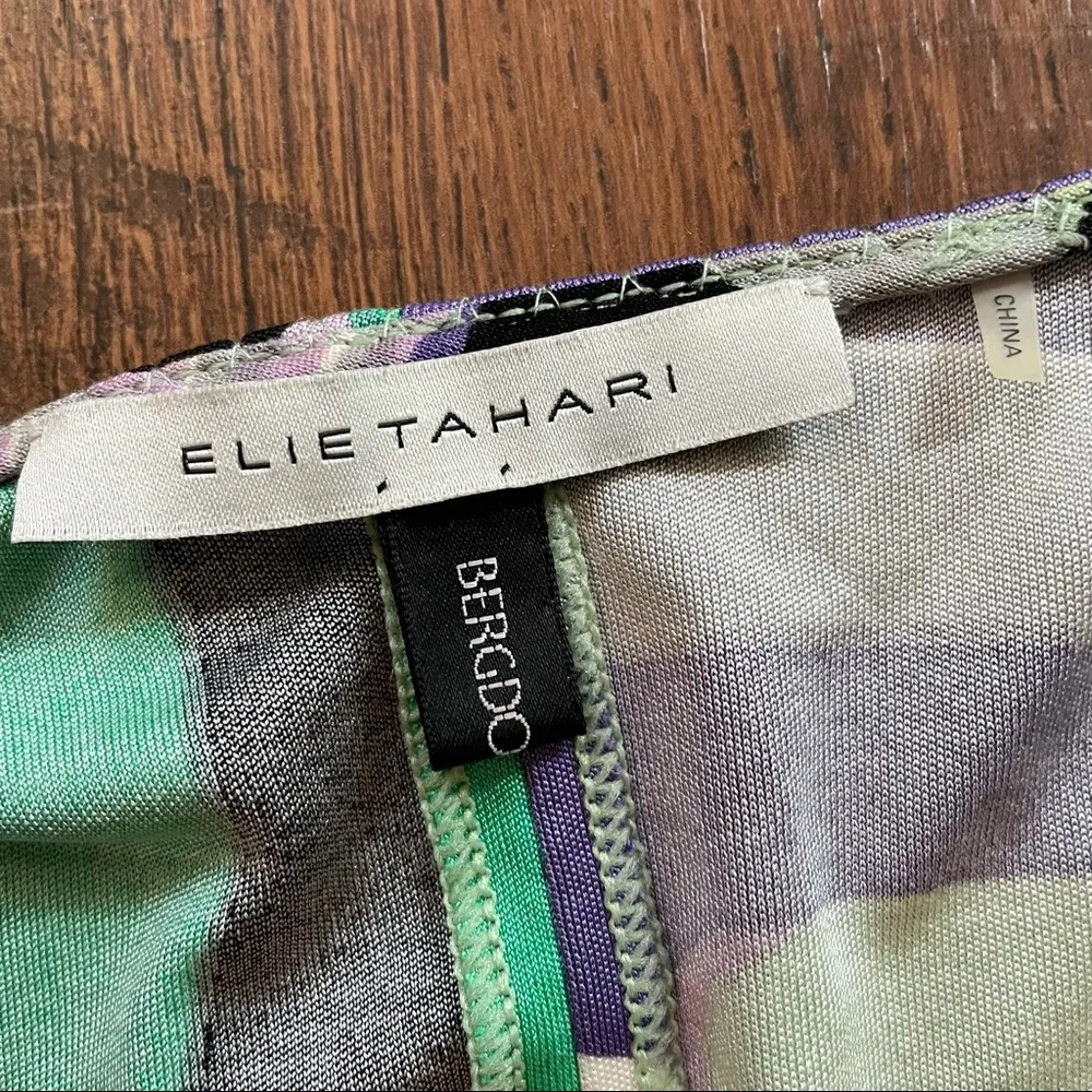 ELIE TAHARI for Bergdorf Goodman silk dress, size Small - Image 8