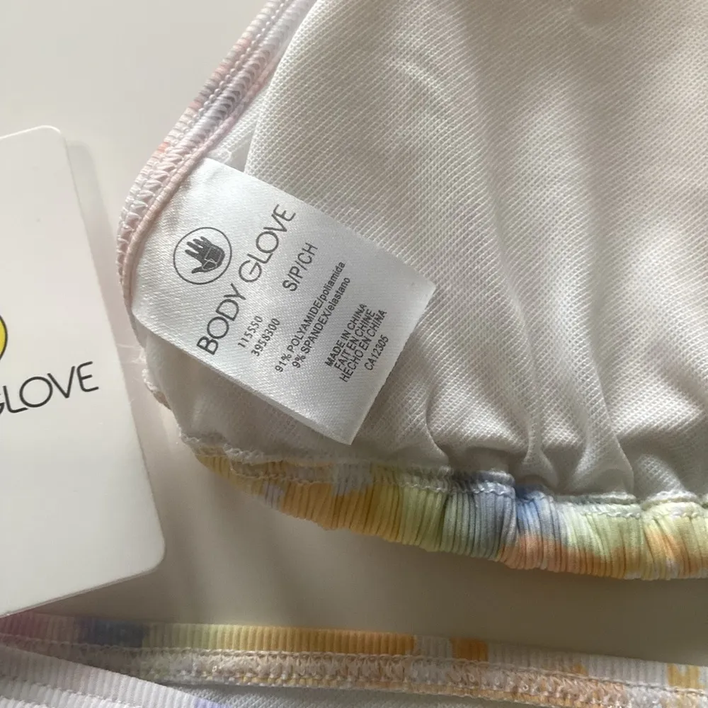 Body Glove Tie-Dye Bikini Set small top xsmall bottoms - Image 8