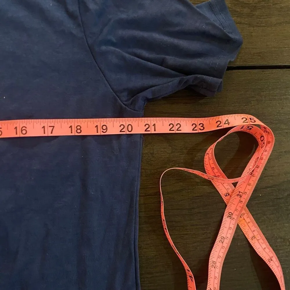 Romwe short sleeve blue XL California beach city - Image 5