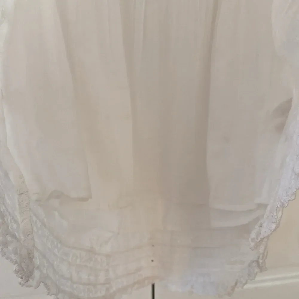 LoveShackFancy Jullian Dress White Eyelet Graduation Bridal Lace‎ Embroidered 4 - Image 8