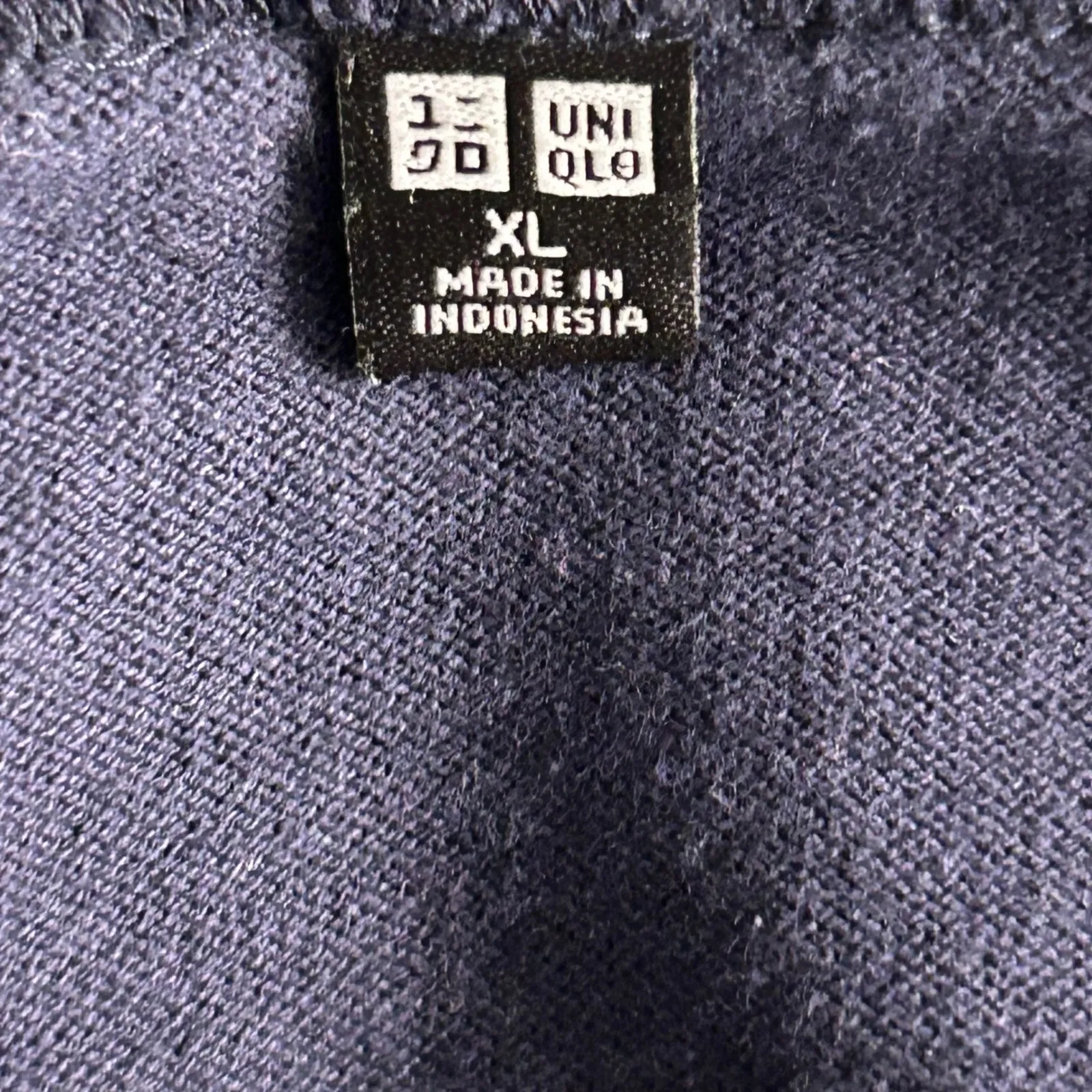 Uniqlo Heavyweight‎ Shirt XL Navy - Image 5