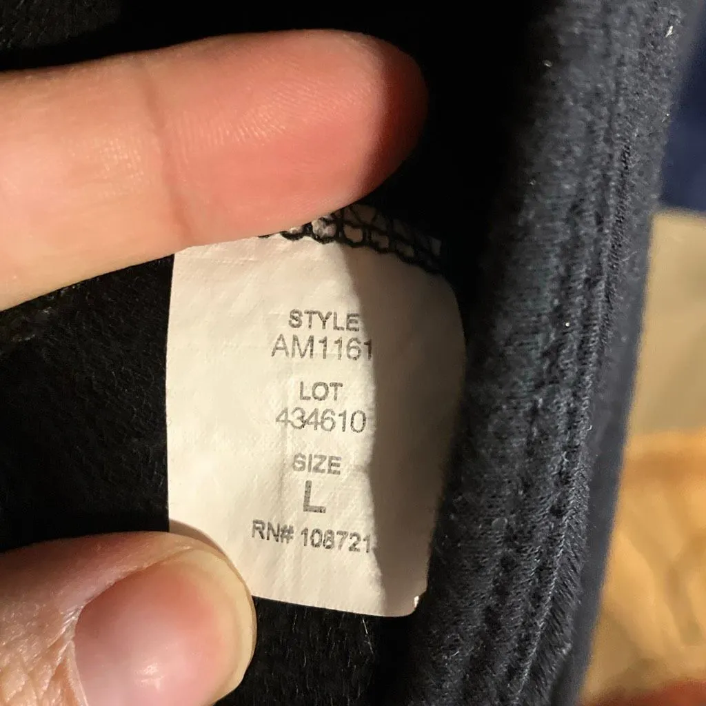 Antistar Black Rayon Blend Jumpsuit with pockets size Large #758 - Image 8