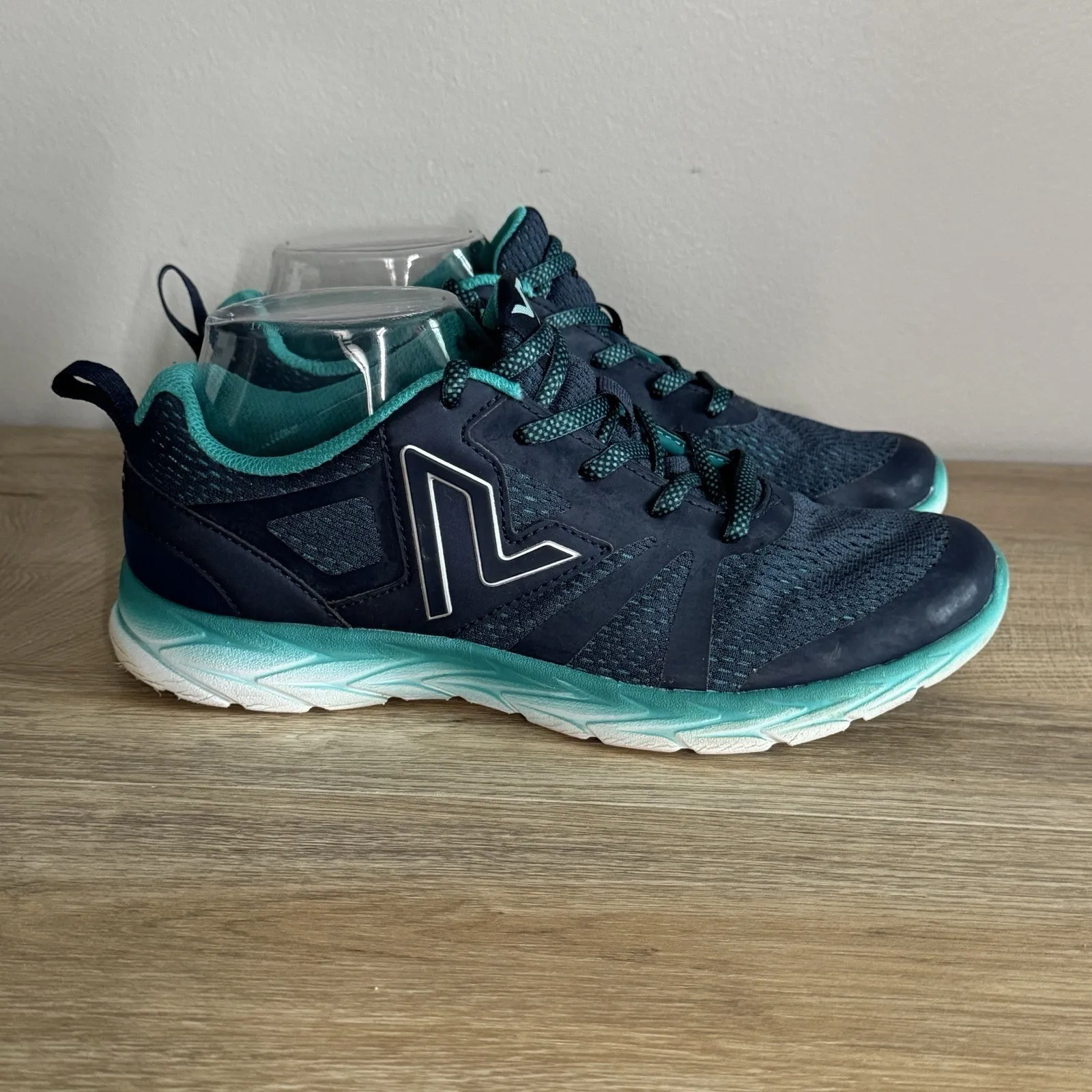 Vionic 335Miles Womens Sneakers Size 8 Navy Teal Athletic Running Shoes Casual - Image 2