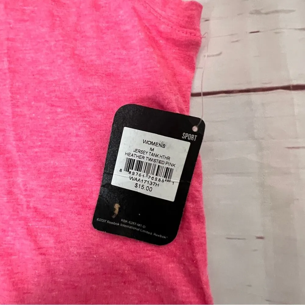 Reebok Women’s Sleeveless Crew Neck  Workout Tee Sz M - Image 6