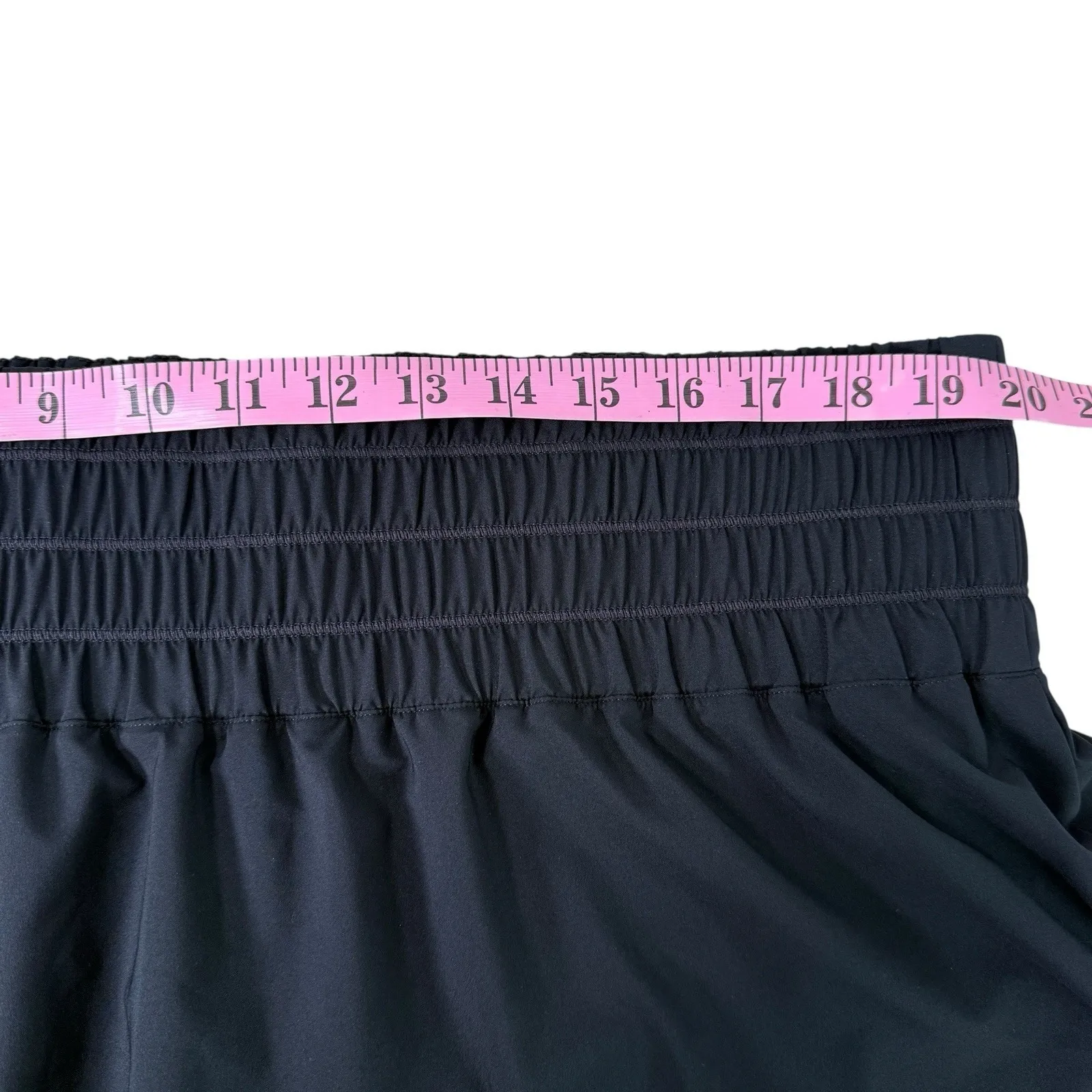 Nike Plus Size One Dri-FIT Ultra High-Waist Skort Women's 1X Black Elastic Waist - Image 4