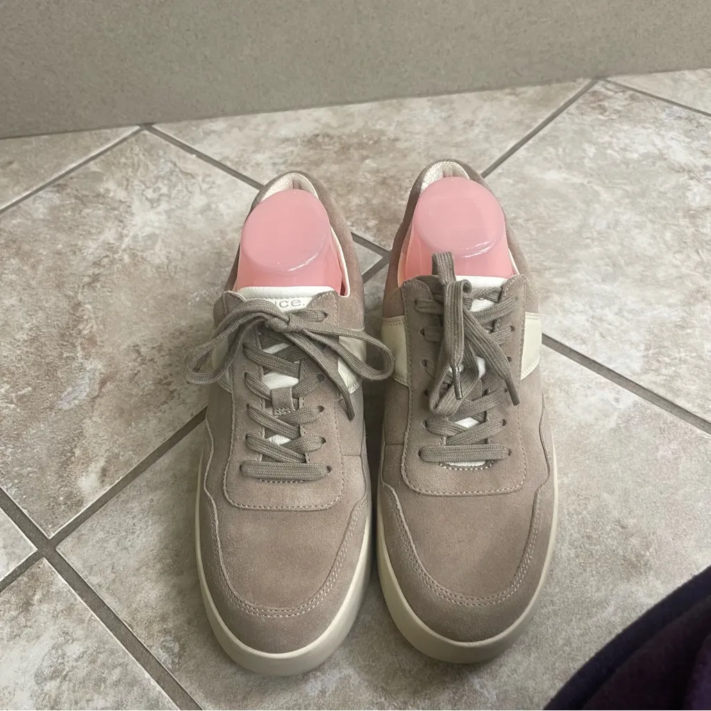 Vince Warren Court  Shoes Women Size 8.5M Platform‎ Pre Owned chunky - Image 2