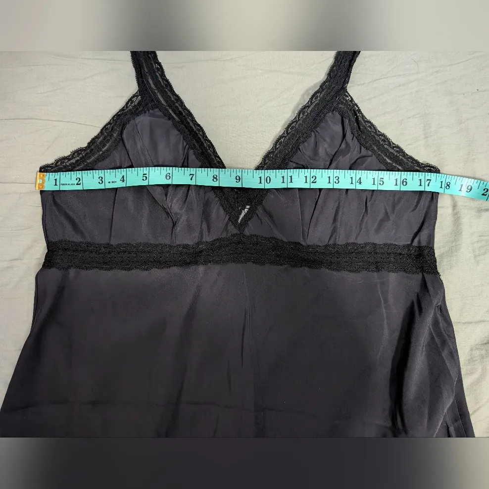 Vintage Alice Maloof Lace Nightgown/Slip Black Size undefined - Image 5