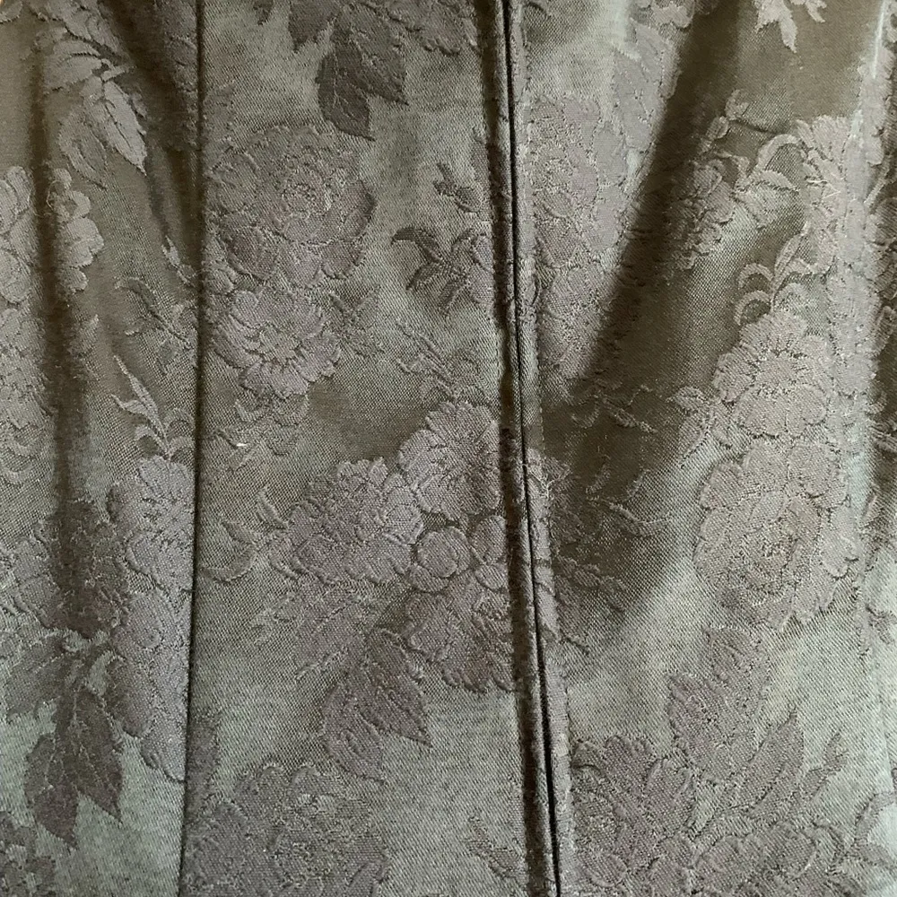 Jessica McClintock Bridal Black and White Dress Vintage Formal Attire Size 9/10 - Image 4