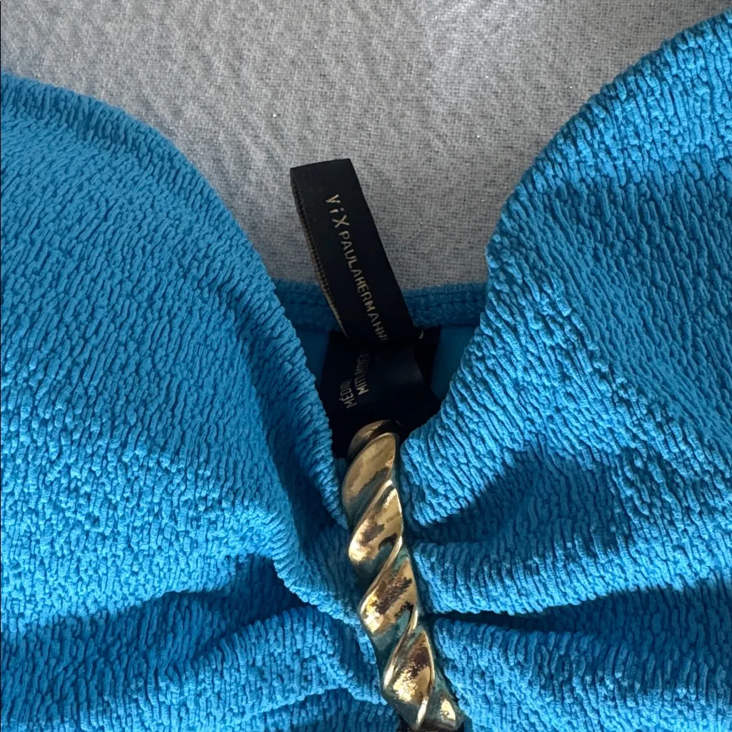 VIX Firenze Lori One Piece, Size medium, $248 Blue - Image 8