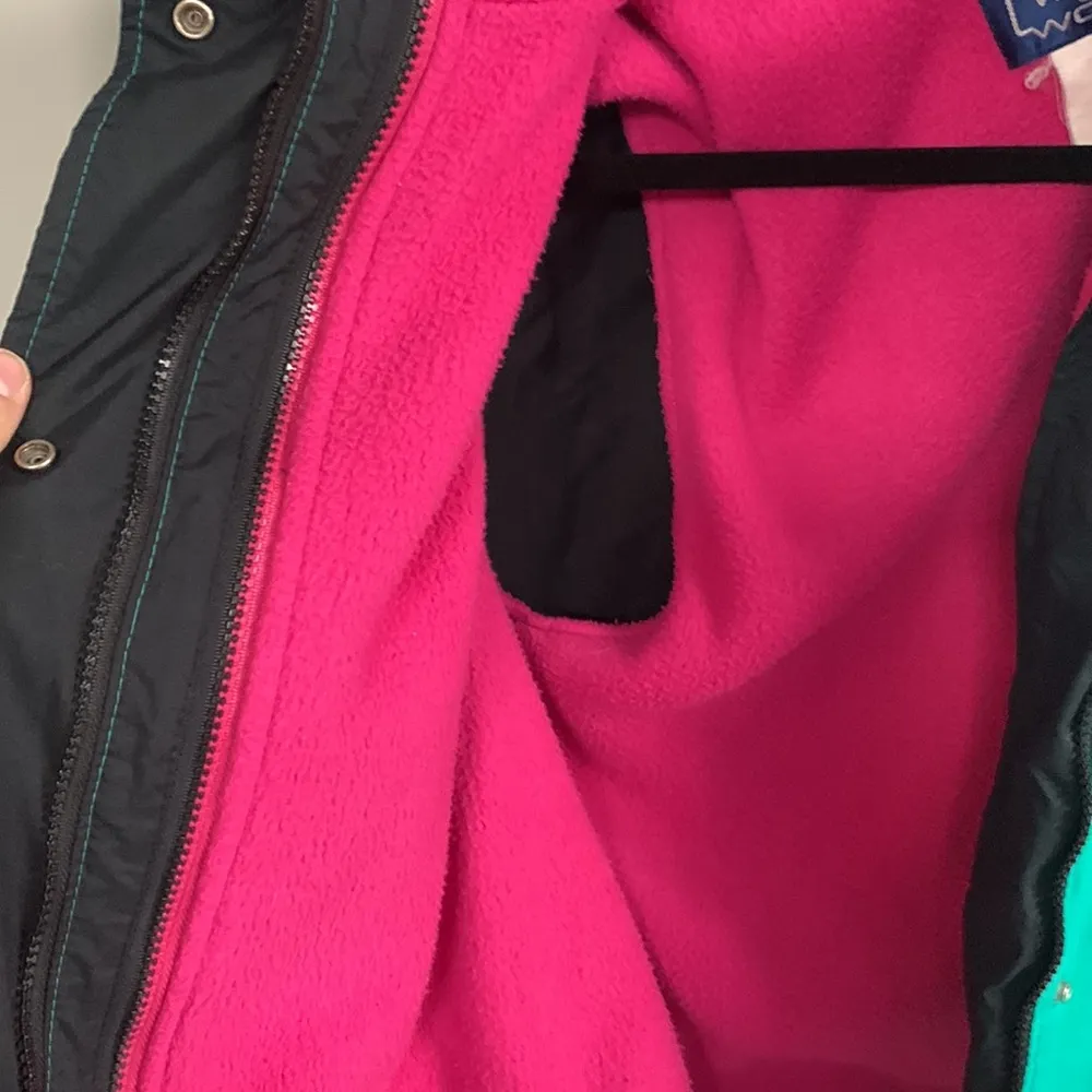 Vintage Woolrich Two-Piece Vest and Skiing Coat Size L - Image 4