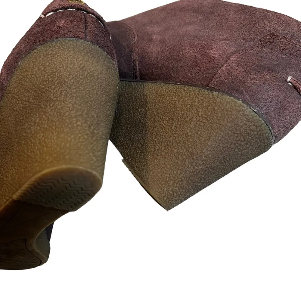 SPERRY Harlow Brook Laceless Wedge Chukka Ankle Bootie Leather Suede, Sz 8 - Image 11