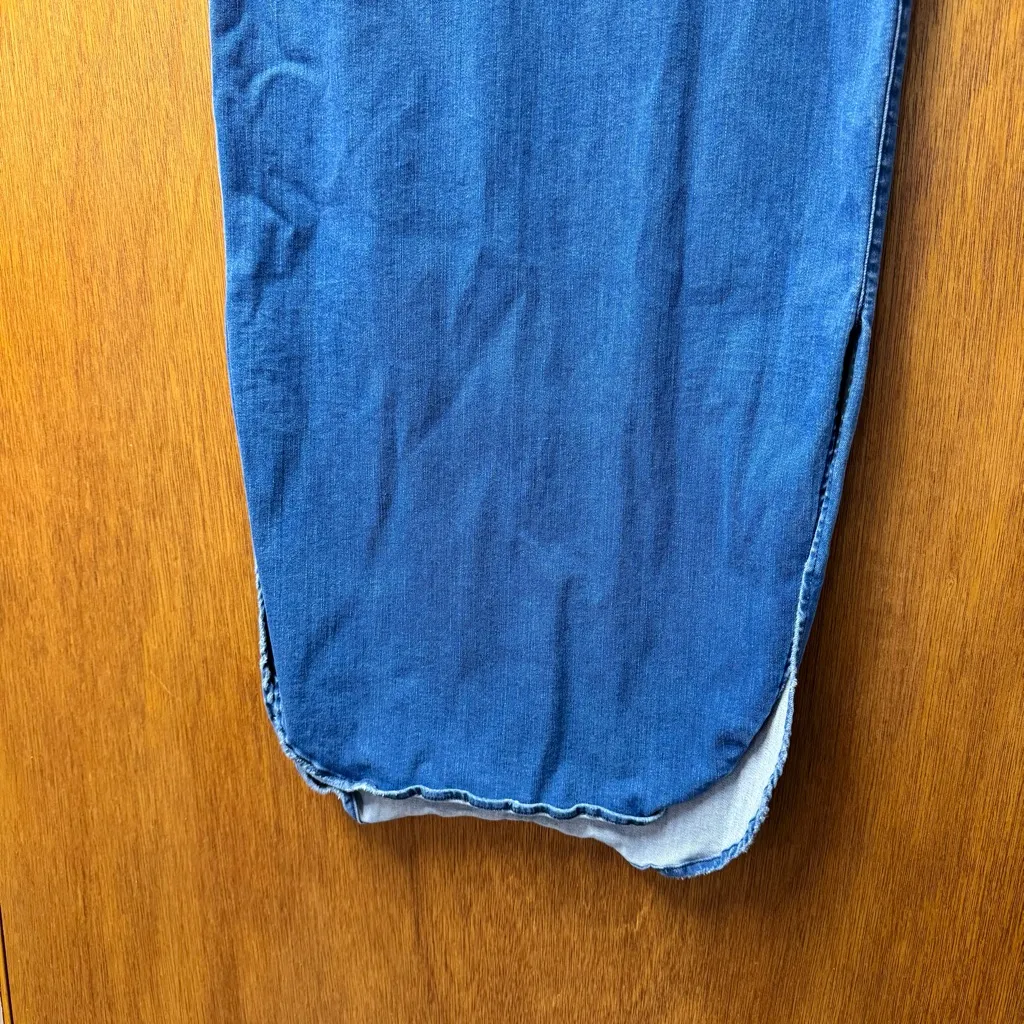 Frank & Eileen Donegal Unforgettable Italian Performance Denim Midi Skirt 10 - Image 7