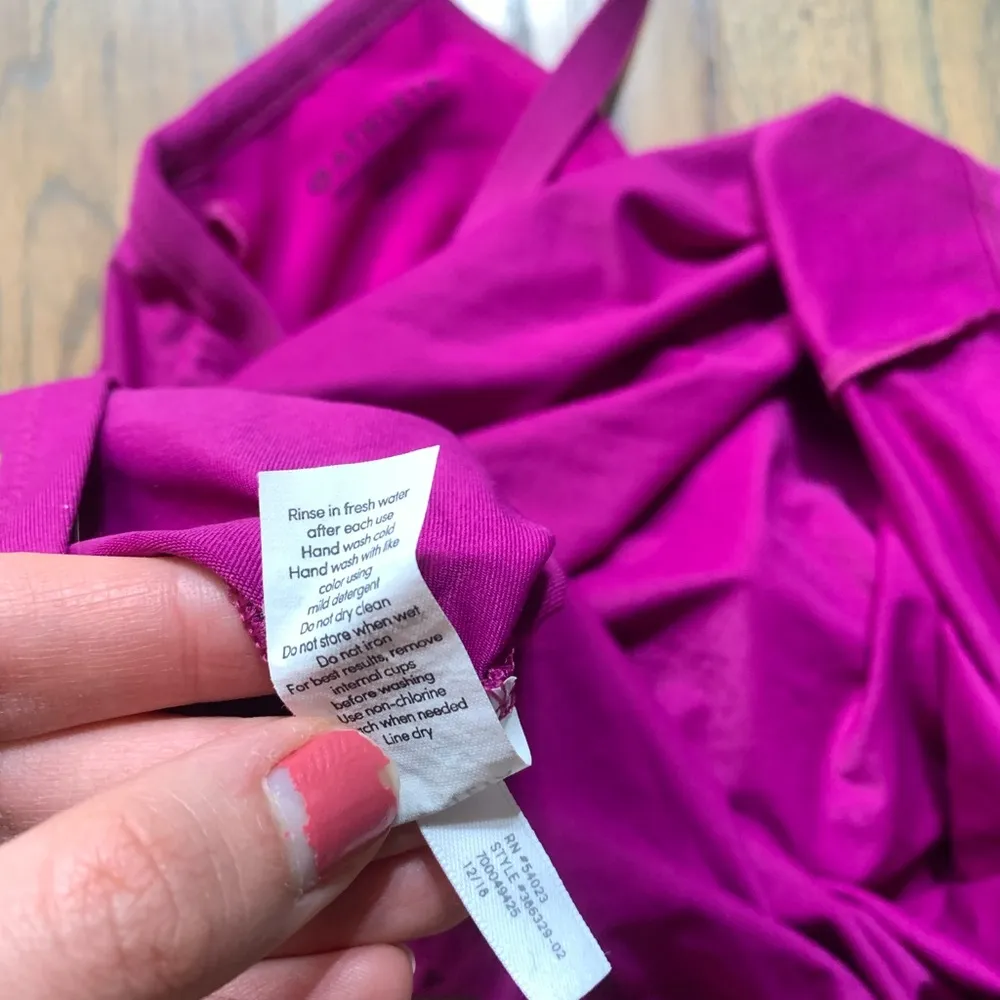 Athleta  swimsuit set tankini top bottoms 36B/C medium - Image 11