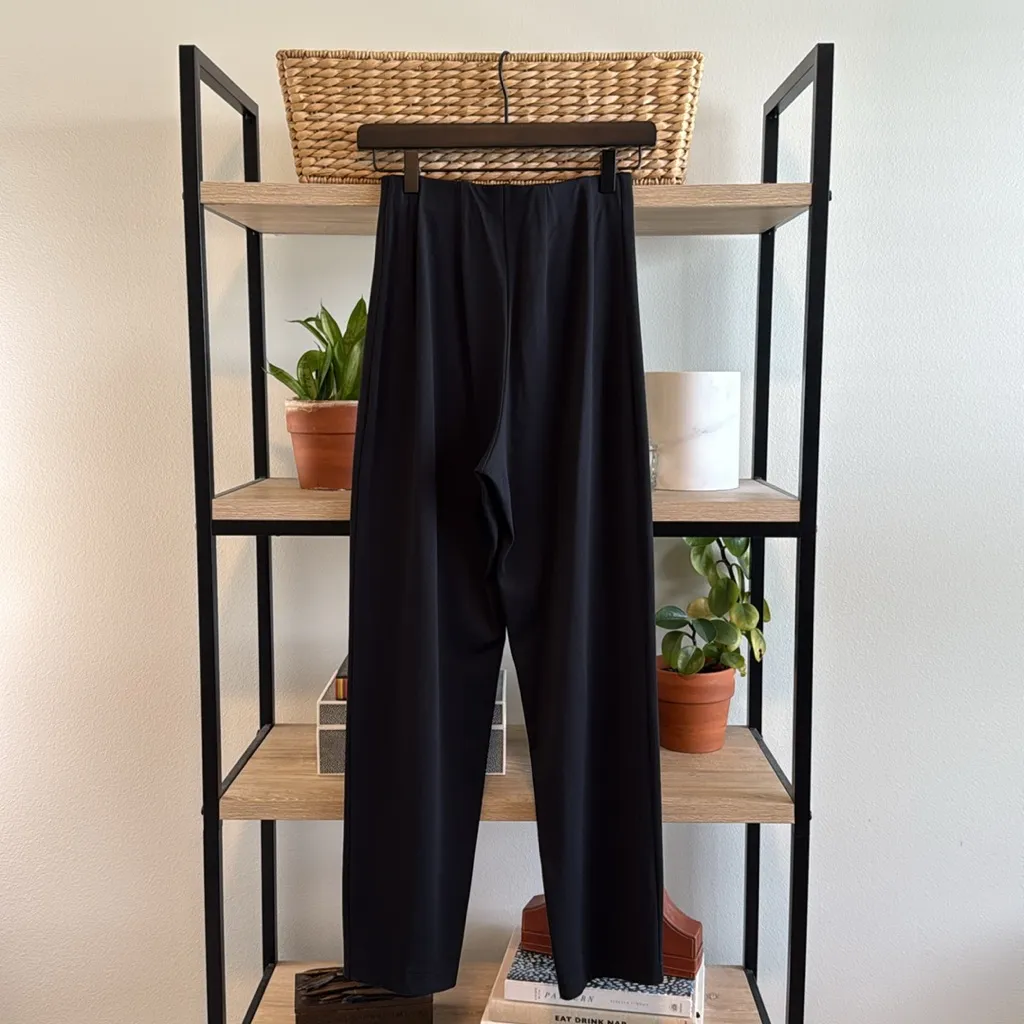 L.L. Bean Traveler High-Rise Knit Straight Leg Pant, XS - Image 4