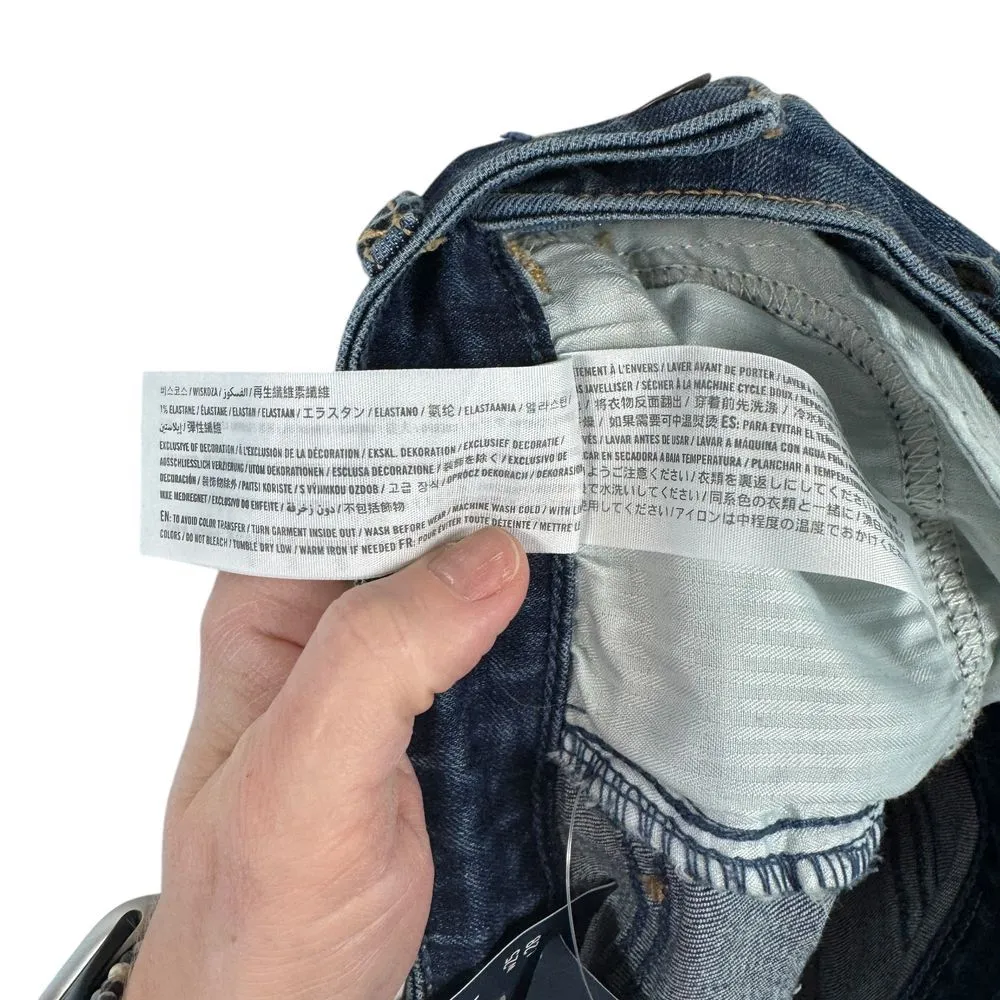 Hollister Ultra High Rise Super Skinny Distressed Jeans Stretch W25‎ L28 1S - Image 6