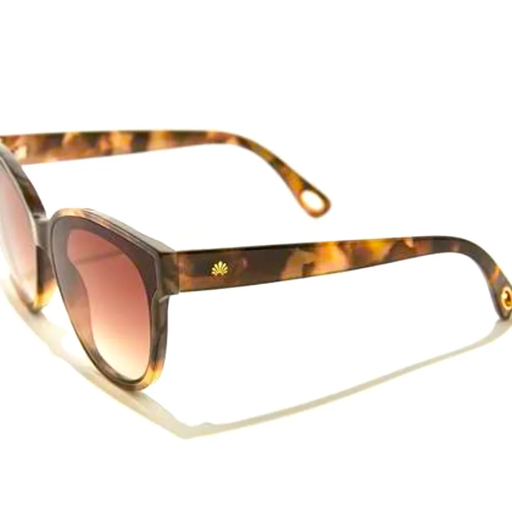 Lele Sadoughi Tortoise Sunglasses - Image 4