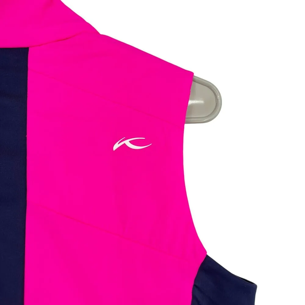 KJUS Women's Radiation Vest in Hot Pink Navy Size 36 / Small Ironhorse Golf Club - Image 6