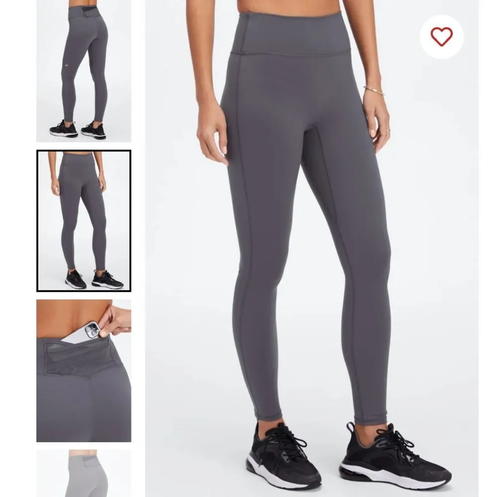 Fabletics Trinity Motion365 High-Waisted Legging Pewter Gray - Image 4
