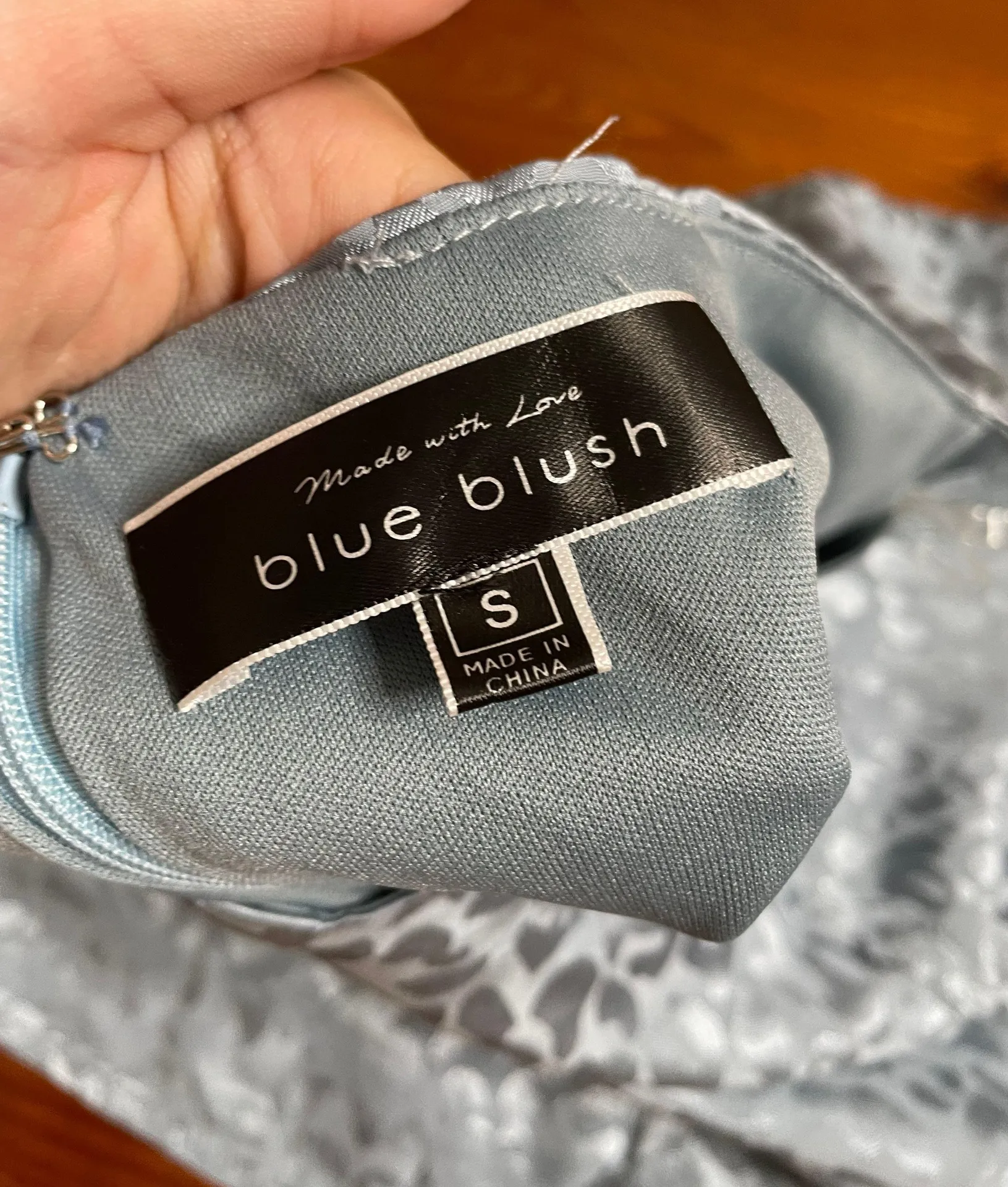 Blue Blush Leopard Blue Skirt - Image 5